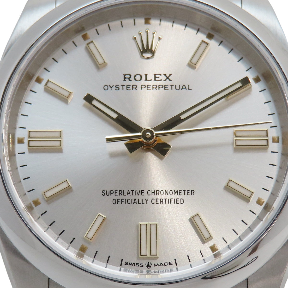 オイスターパーペチュアル36 126000 SS ランダム番 シルバー 自動巻き メンズ