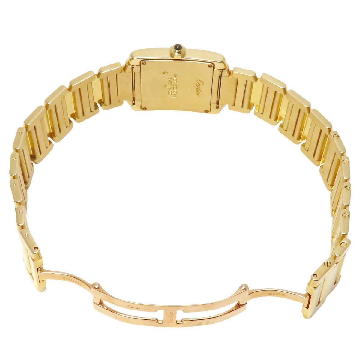 Tank Française MM W50003N2 YG Off-White Quartz Unisex