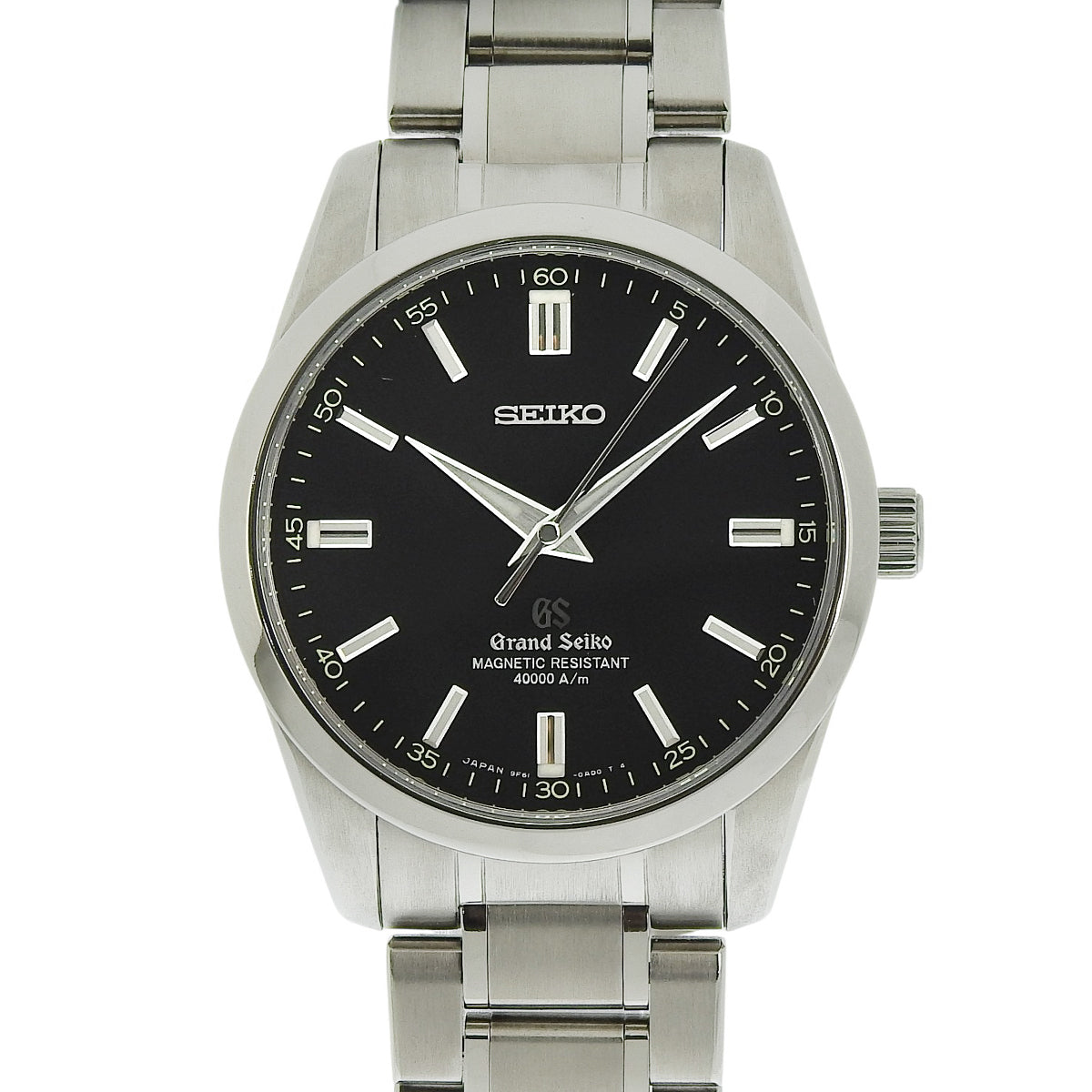 Grand Seiko SBGX045 TI Black Quartz Men's