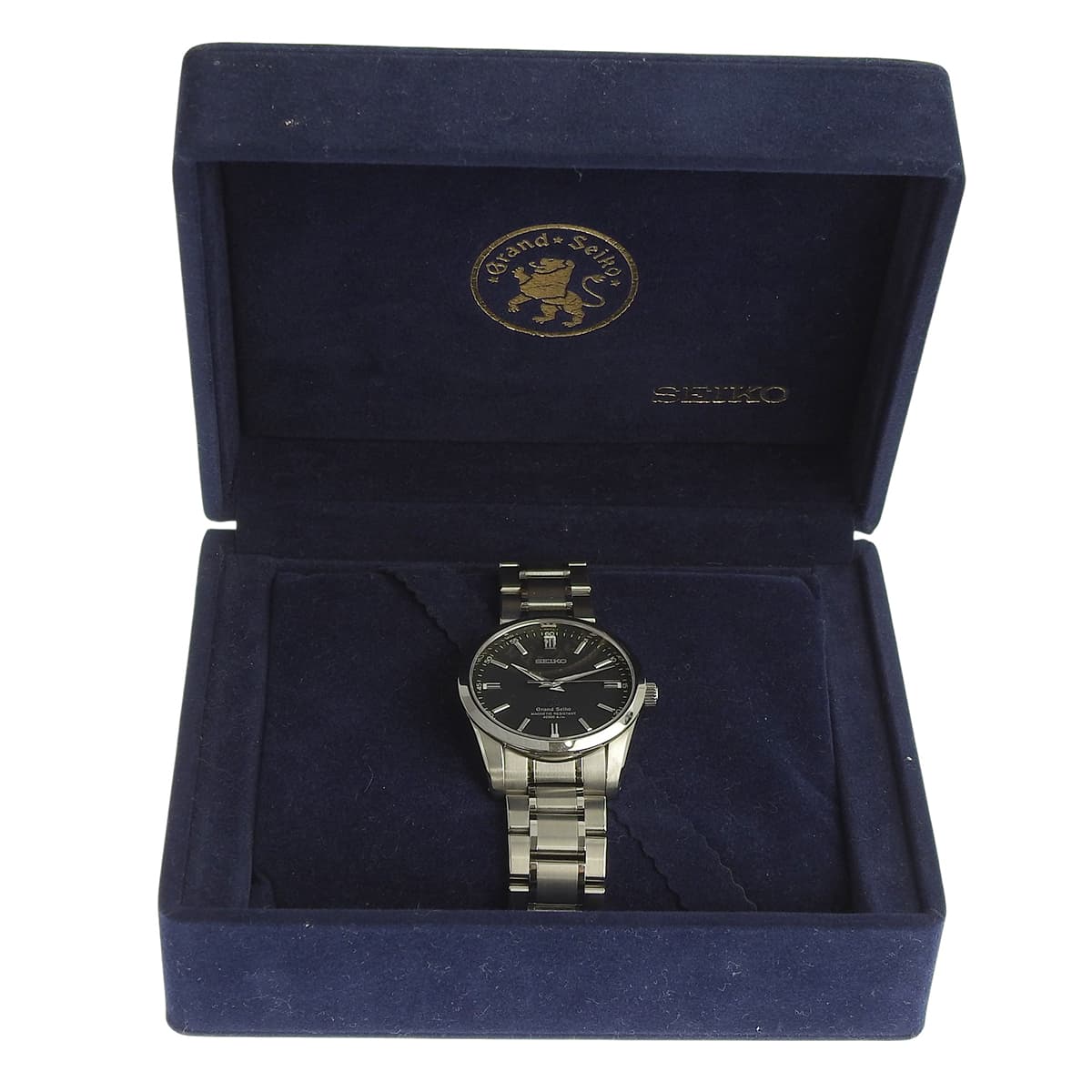 Grand Seiko SBGX045 TI Black Quartz Men's