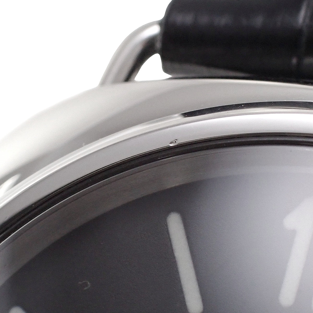 Radiomir Base Logo 3 Days PAM00753 SS/Leather Black Manual Winding