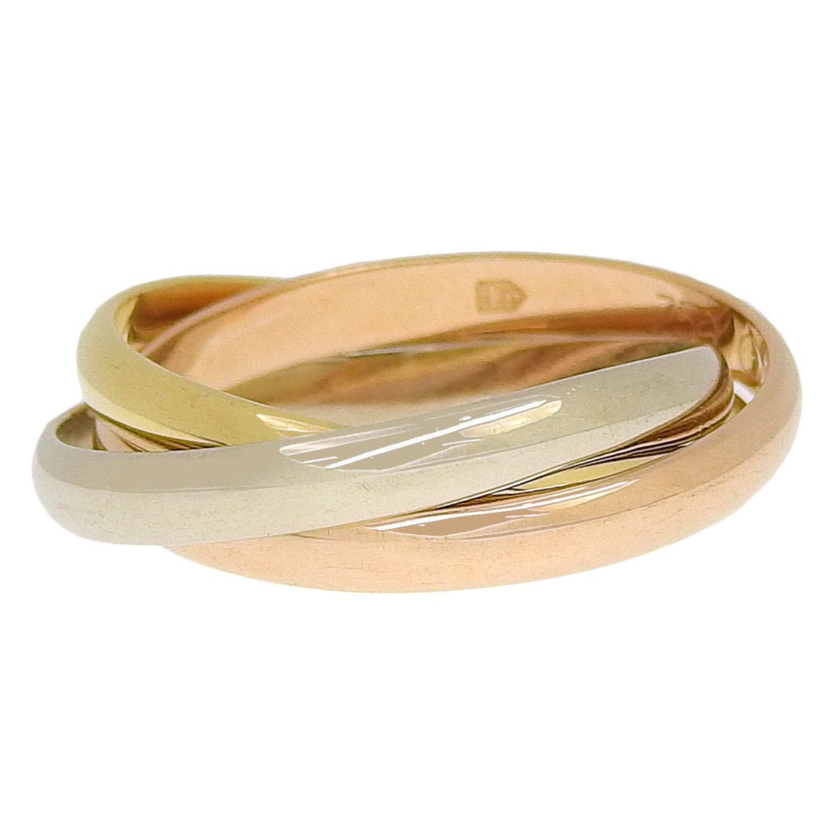 Trinity Ring K18YG WG PG