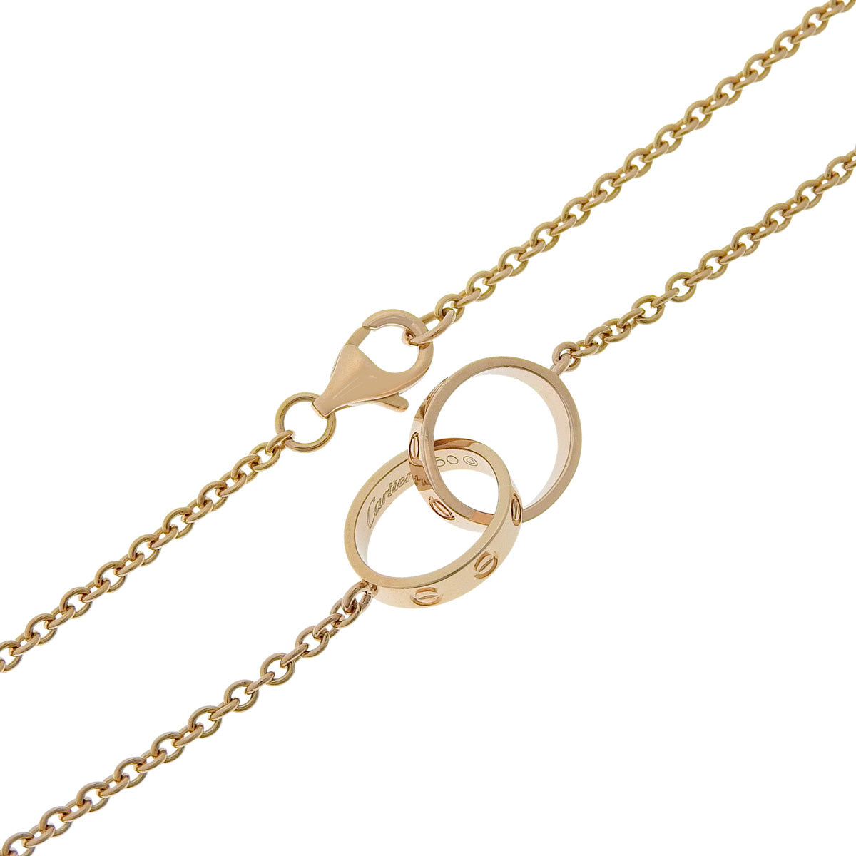 LOVE 项链 粉金 K18PG