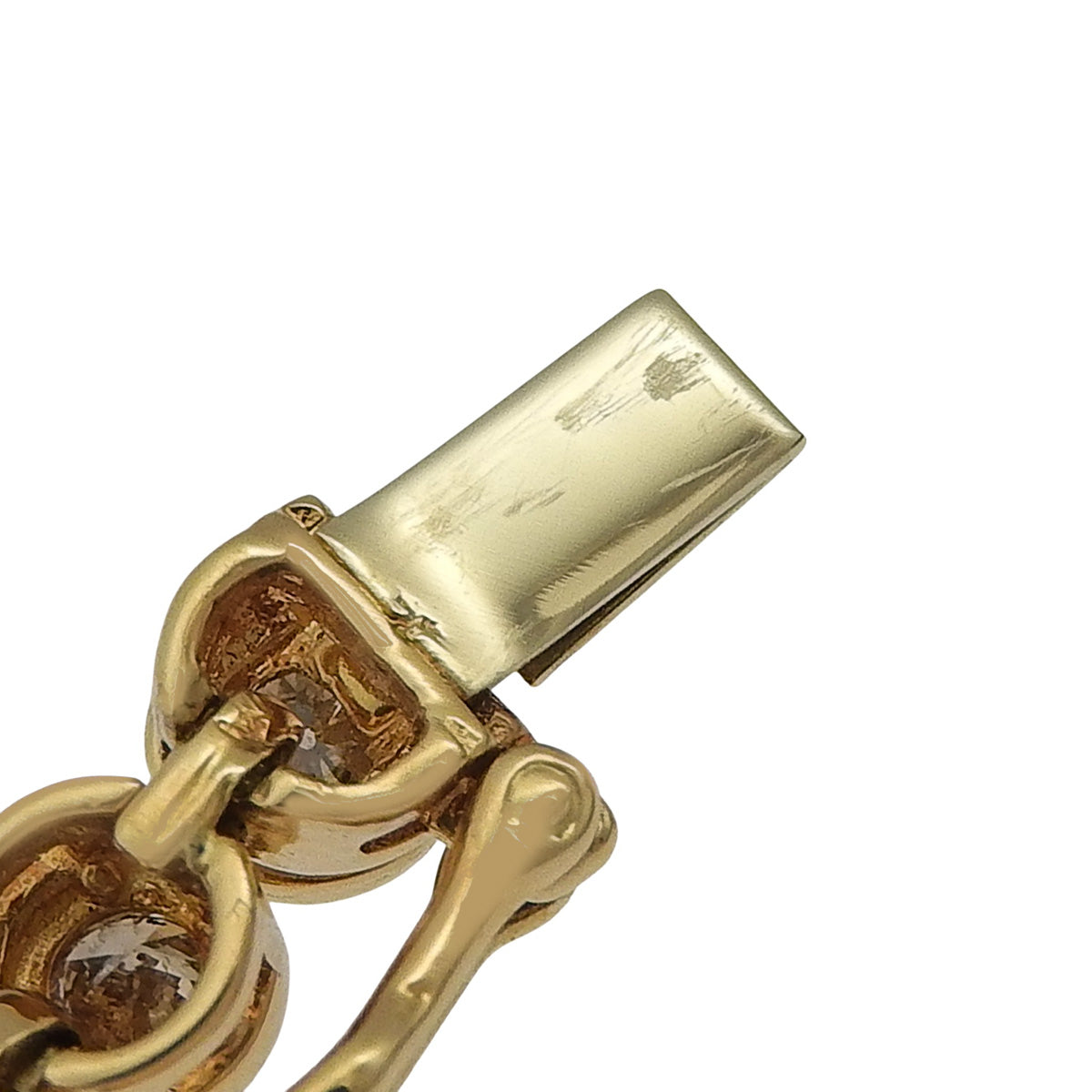 钻石网球手链 D2.04 18K黄金