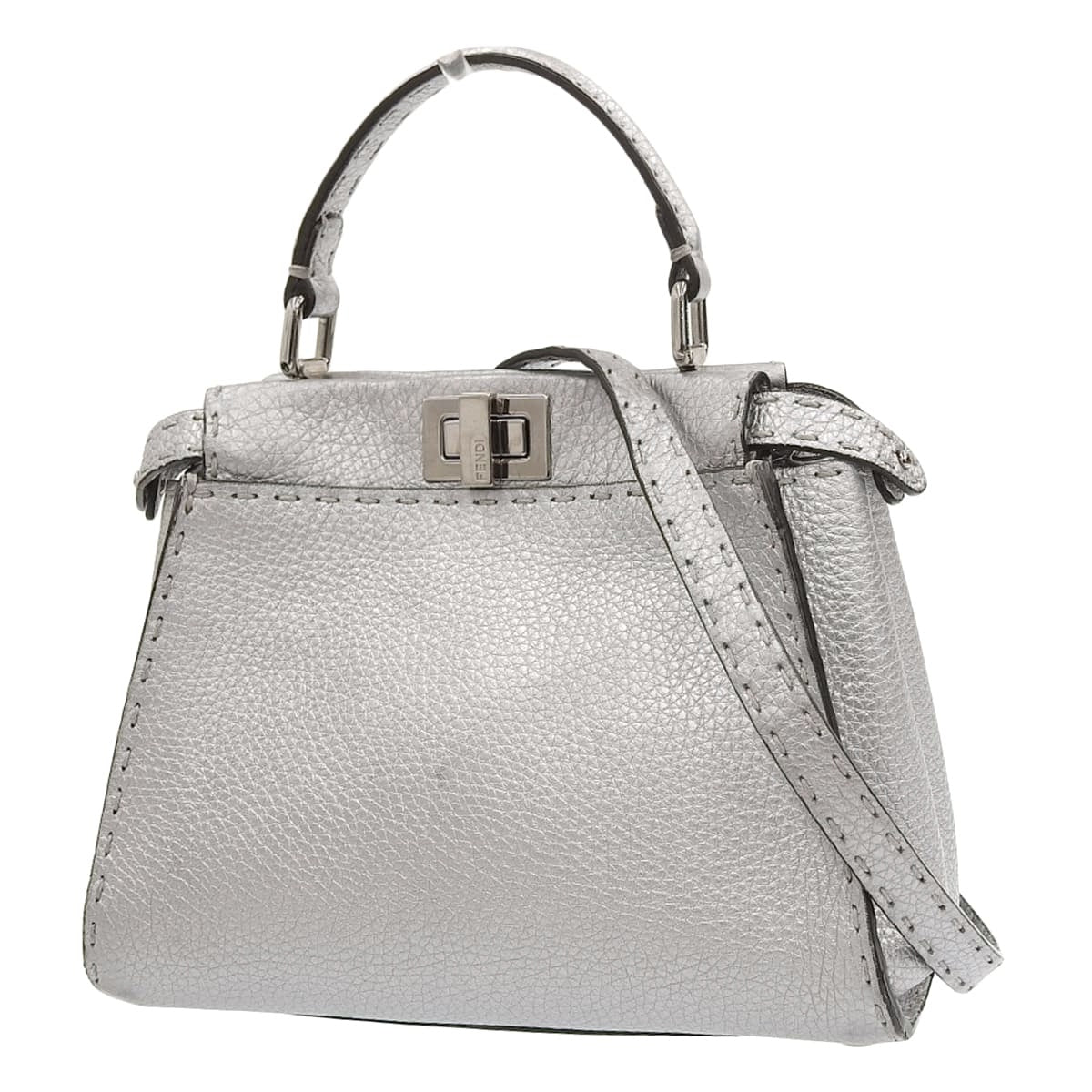 Selleria PEEKABOO MINI Leather Silver