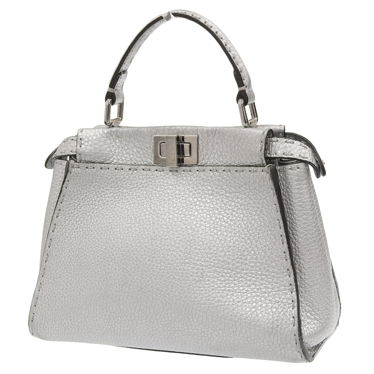 Selleria PEEKABOO MINI Leather Silver