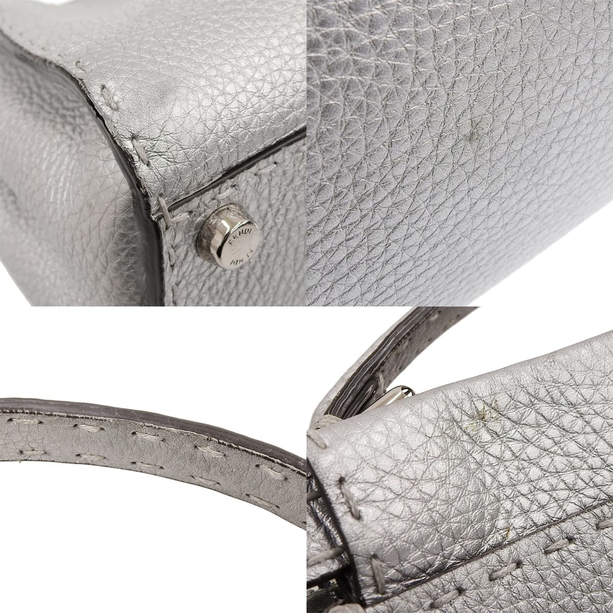 Selleria PEEKABOO MINI Leather Silver