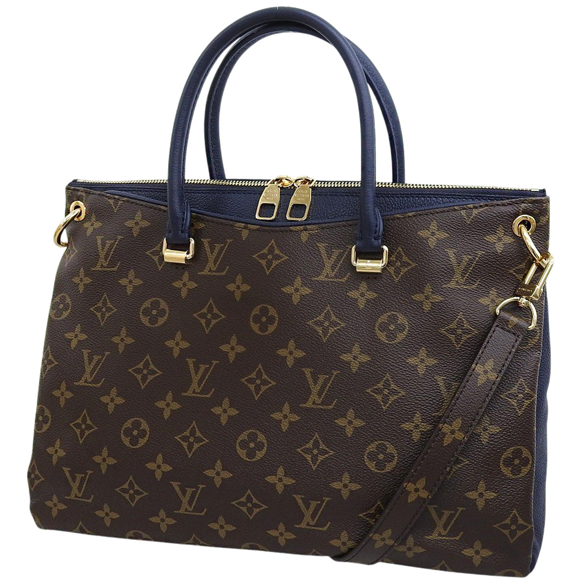 Monogram Pallas 皮革海军蓝 M44042