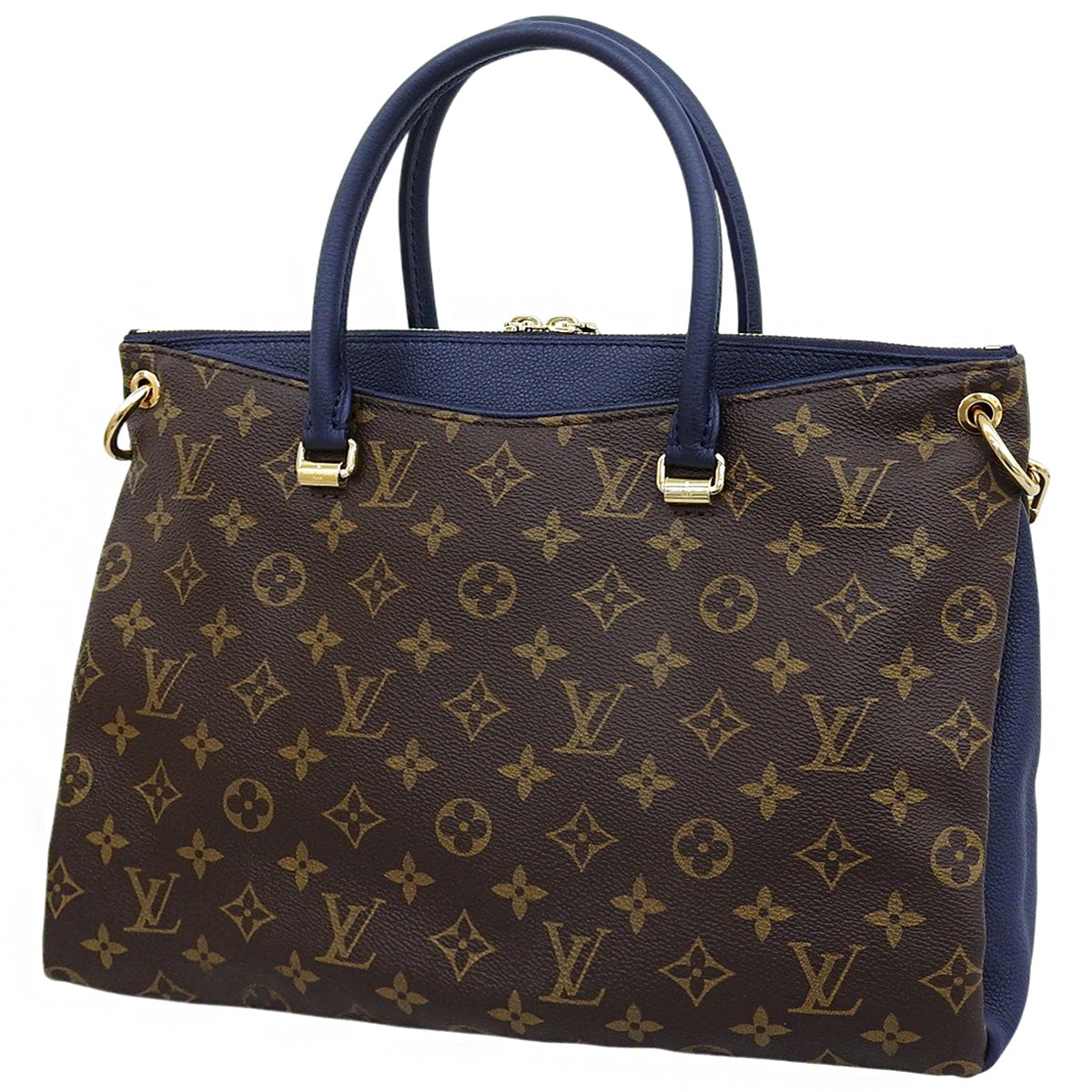 モノグラム パラス レザー ネイビー M44042