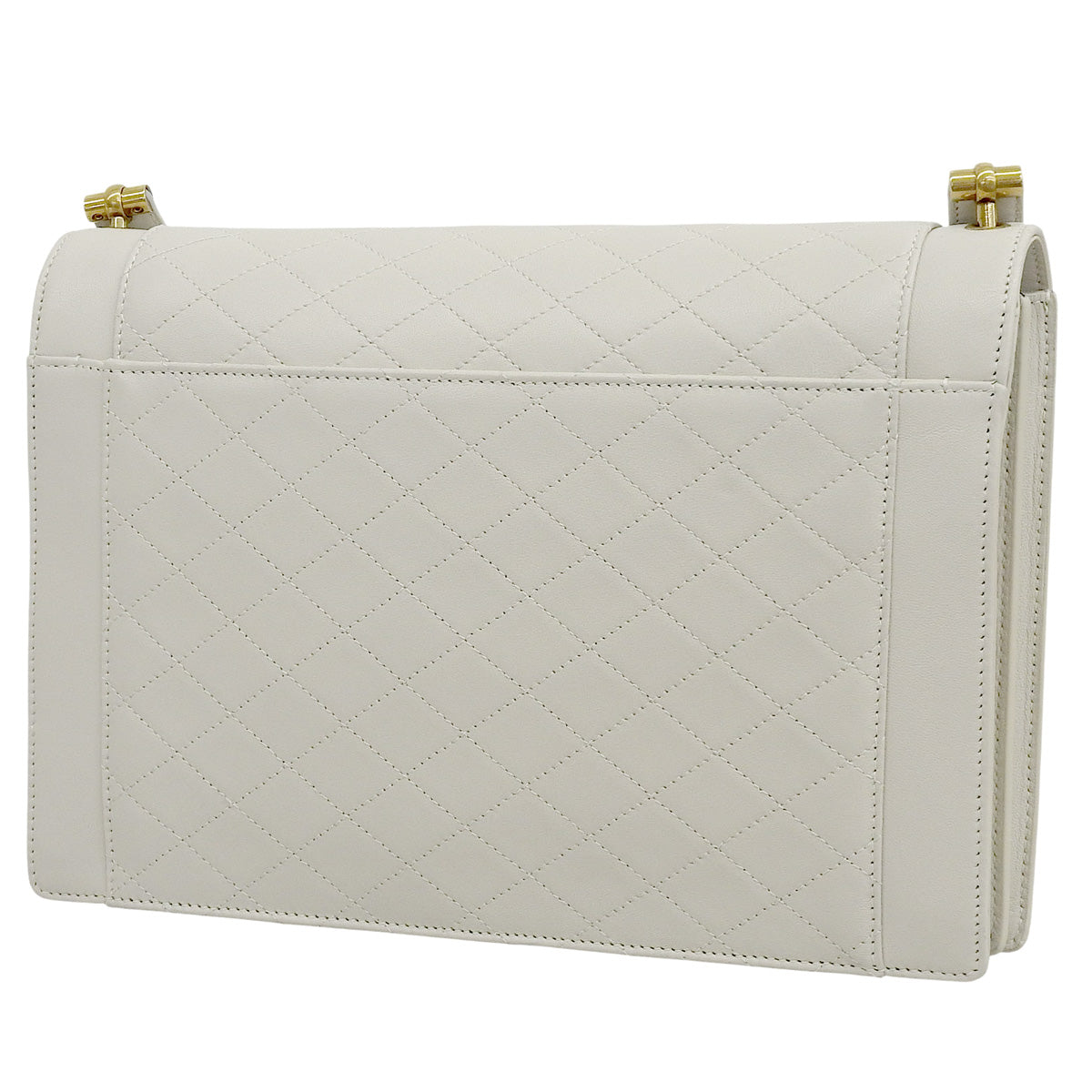 Gaby Quilted Bag Leather Ivory 668863