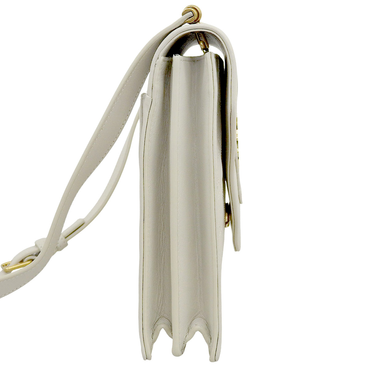 Gaby Quilted Bag Leather Ivory 668863