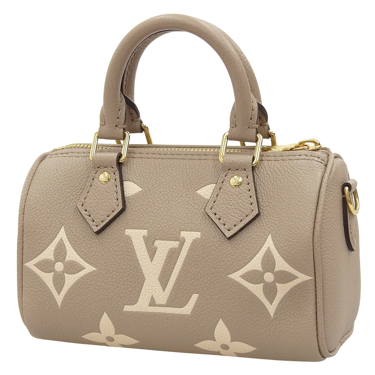 Monogram Empreinte Nano Speedy Tourterelle 灰色奶油色 M82890