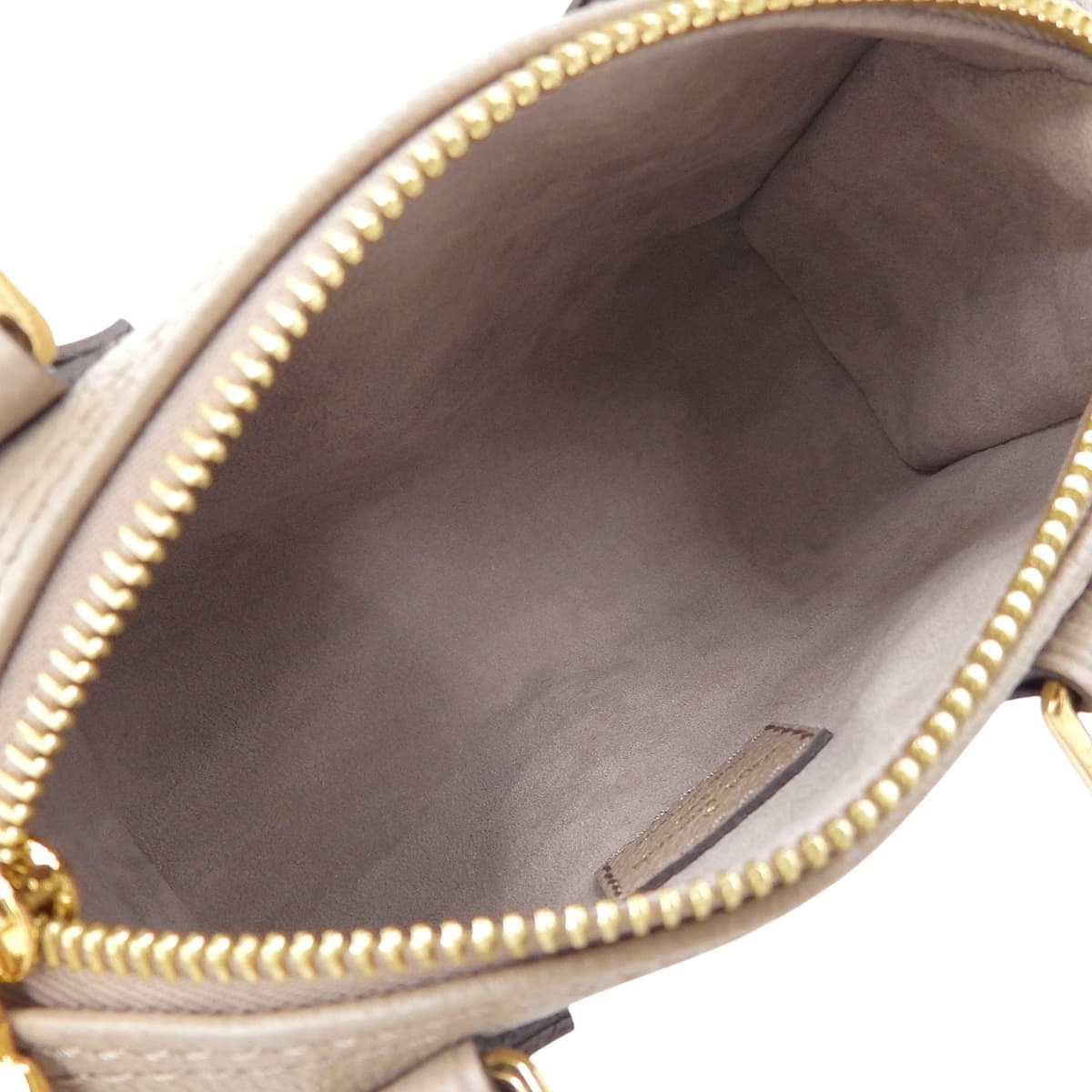 Monogram Empreinte Nano Speedy Tourterelle Gray Cream M82890