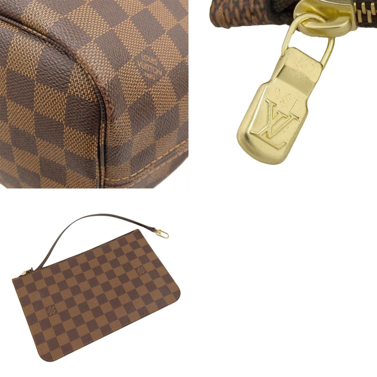 Damier Ebene Neverfull MM Sleeves N40599