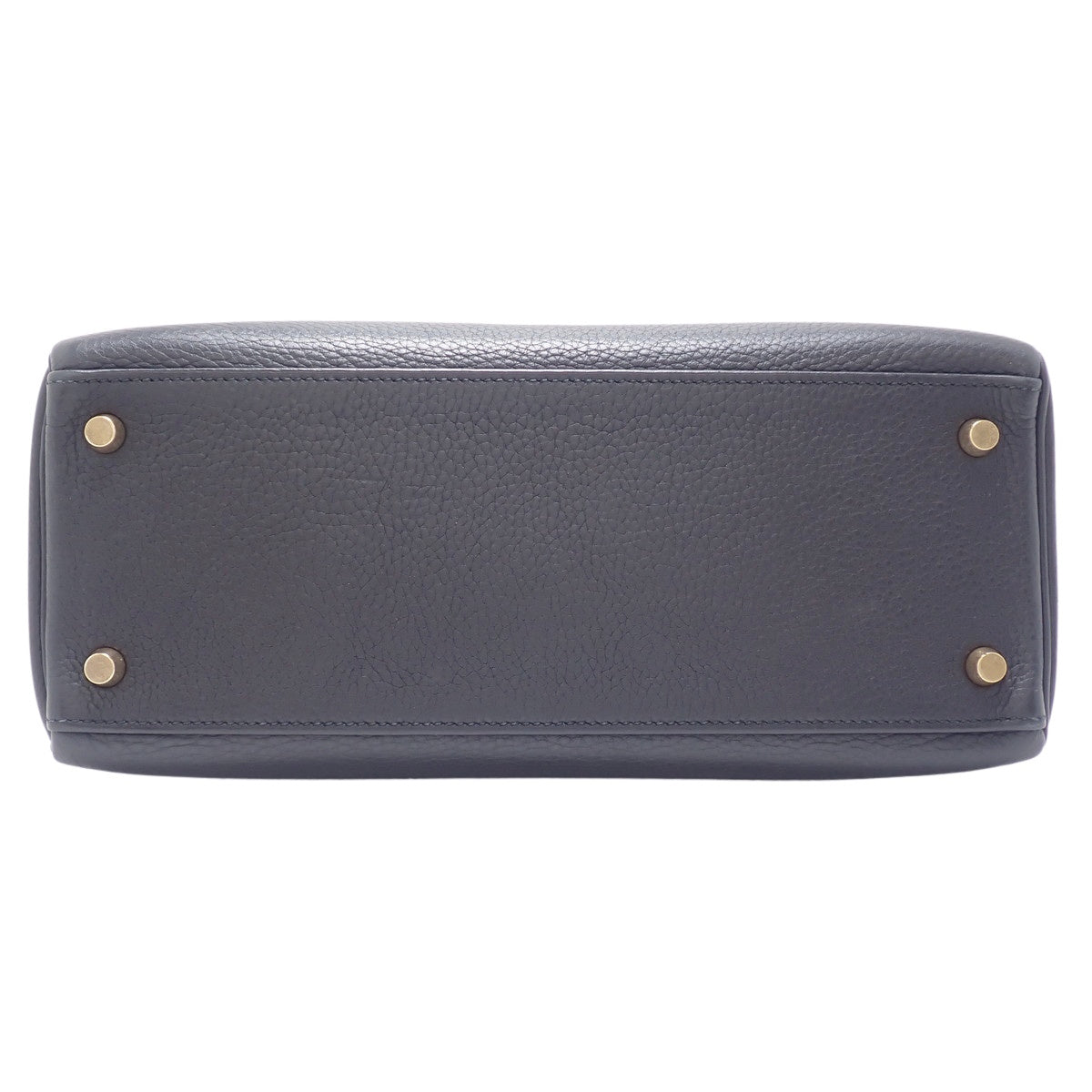 ケリー28 (内縫い) トリヨンクレマンス ブラック ゴールド金具 □K刻印