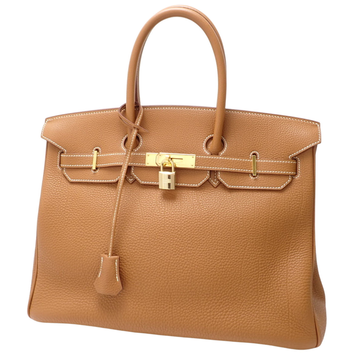 Birkin 35 Togo, Gold, Gold Hardware, □G stamp