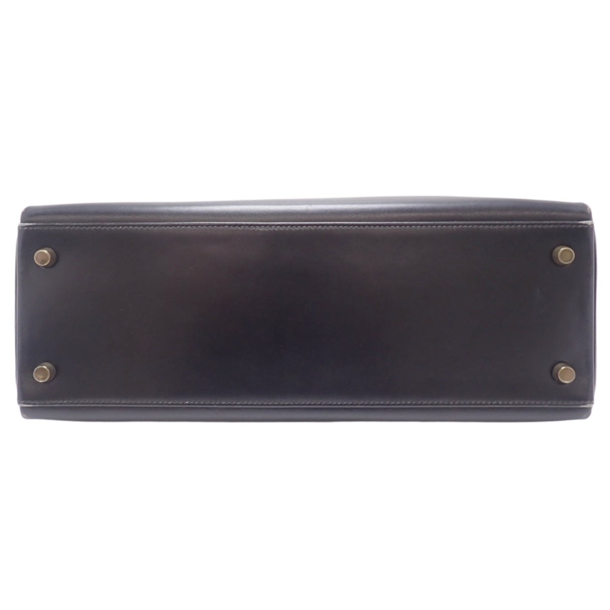 Kelly 32 (inner-stitched) Box Calf Black Gold Hardware 〇V stamp