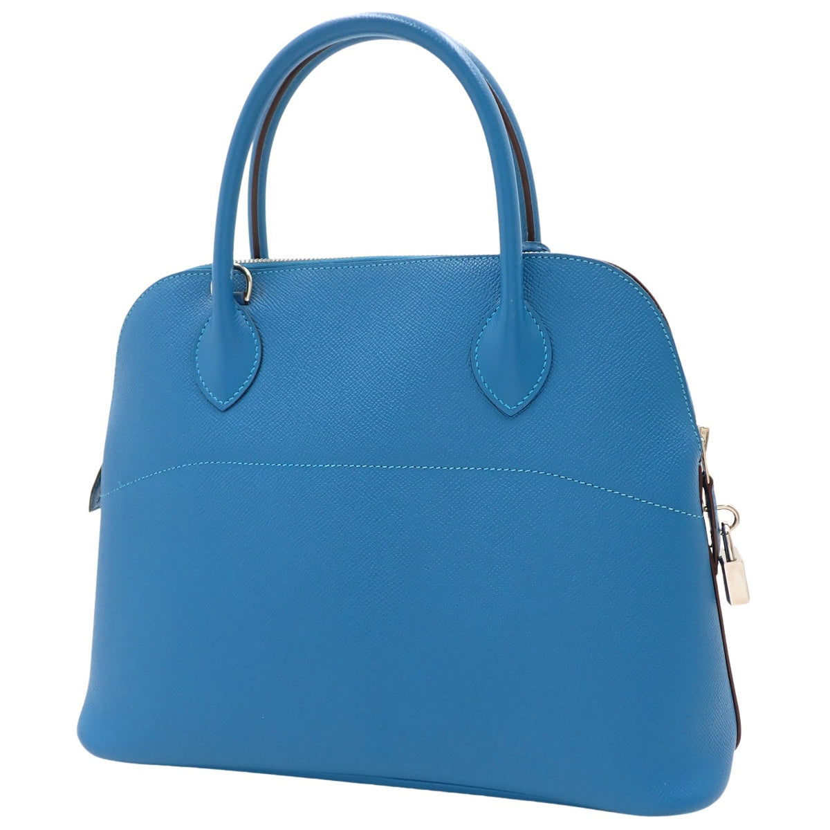 Bolide 31,Veau Epsom皮革,钯金配件,米科诺斯银色配件,□O刻印。