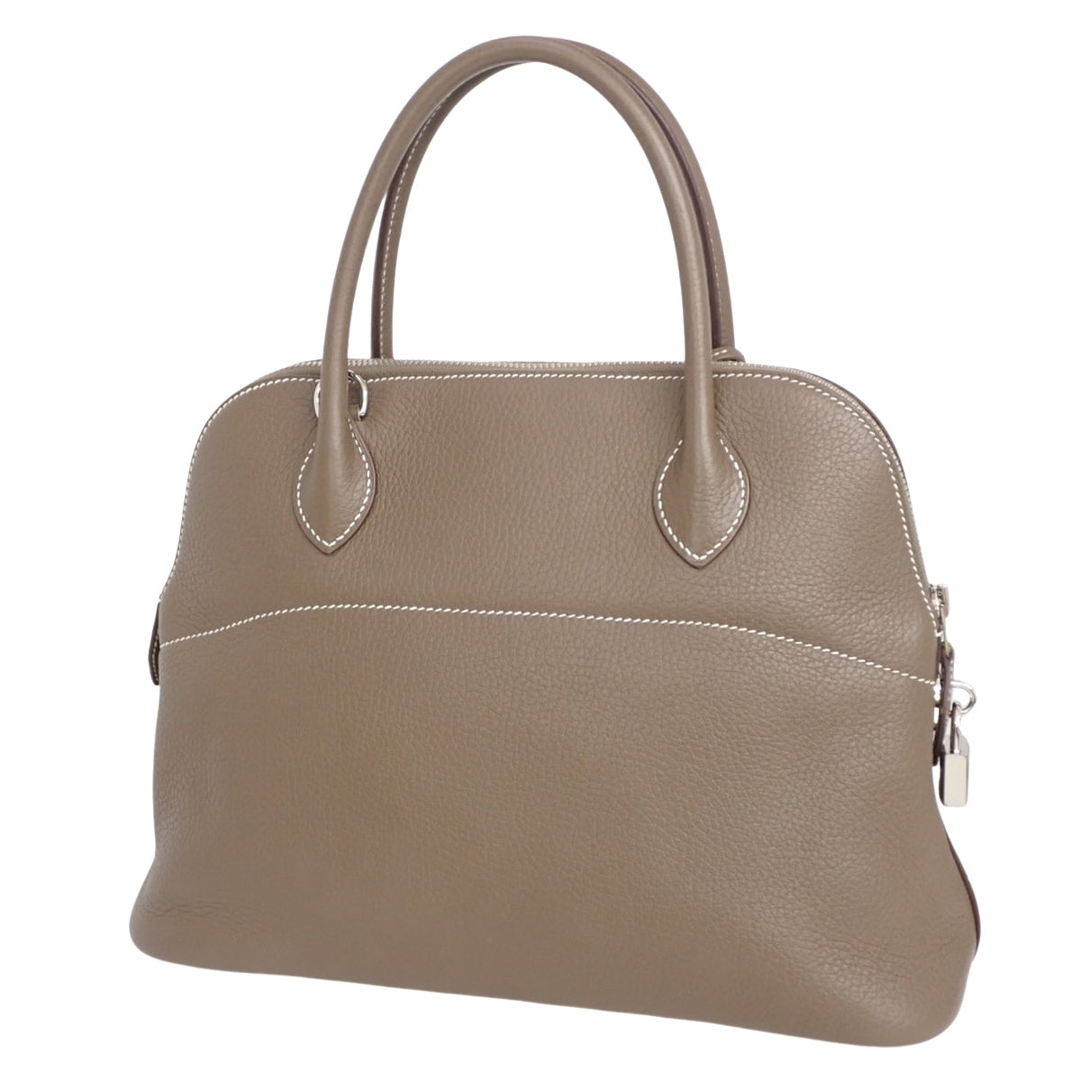 Bolide 31,Taurillon Clemence皮革,象灰色/灰褐色,银色五金件,C刻印。