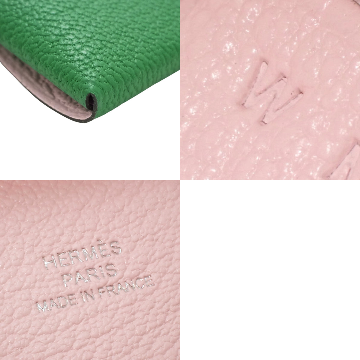Bastille Verso, Palladium hardware, Chevre Mizor leather, Bamboo/Rose Darling color, Silver hardware, W stamp.