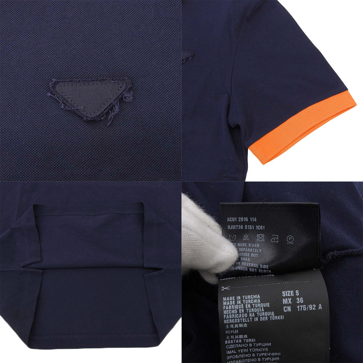 Polo shirt, 2016, size S, short sleeve