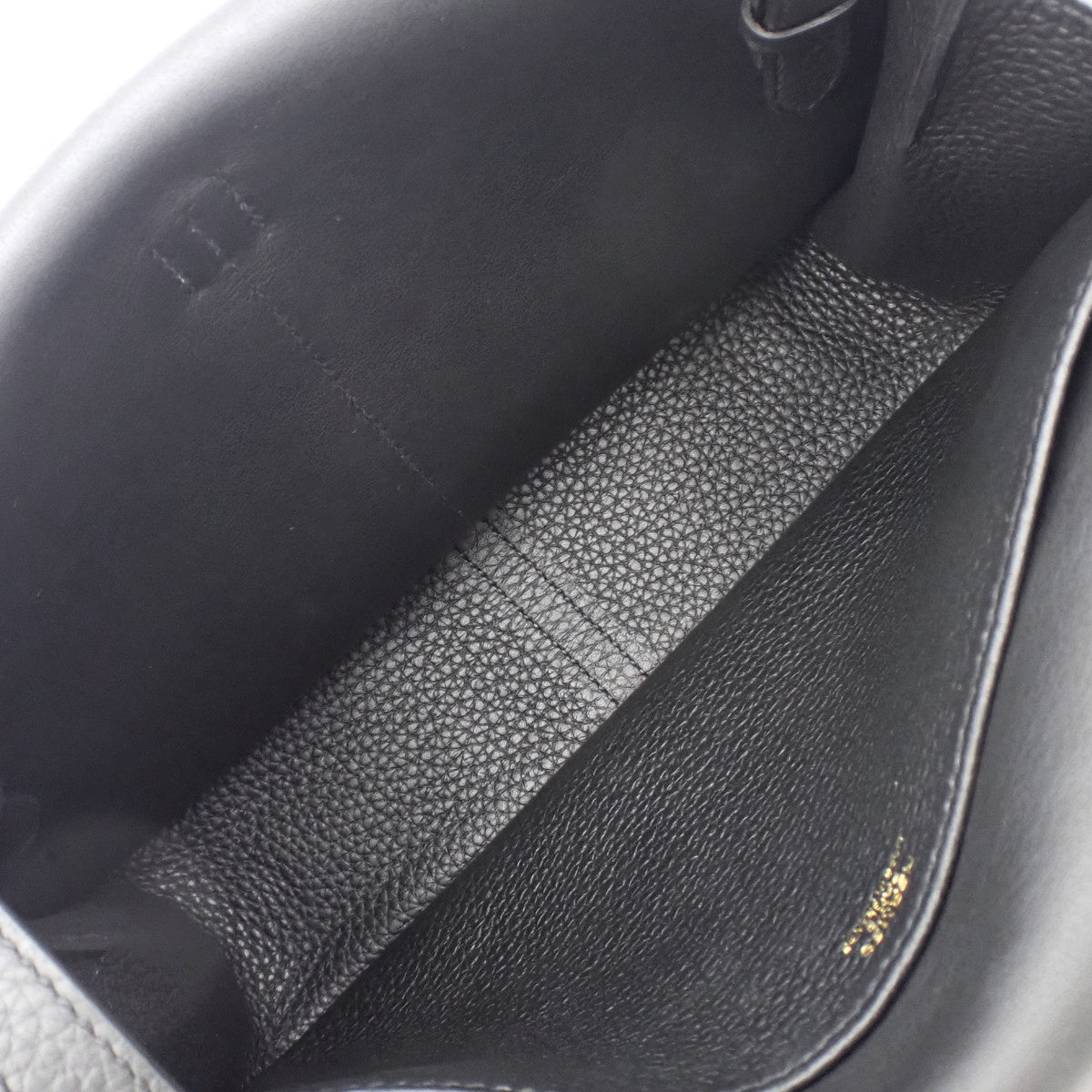 Arzan 25 Taurillon Clemence 皮革黑色金色五金件 B 印记