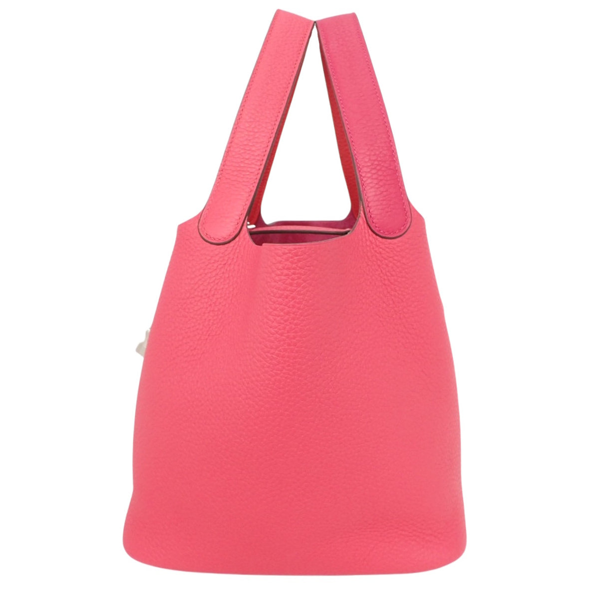 Picotin Lock, Cassac de MM, Torayong leather, Rose Extreme/Rose Mexico/Rouge Cour, silver hardware, Y hallmark.