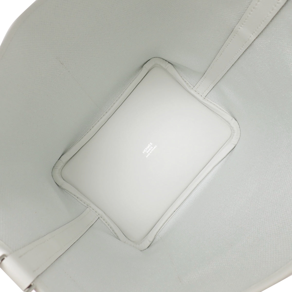 Picotin Lock Cargo PM, K stamp, Swift leather, palladium hardware, Toile Goelane, Gris Platinum, silver hardware.