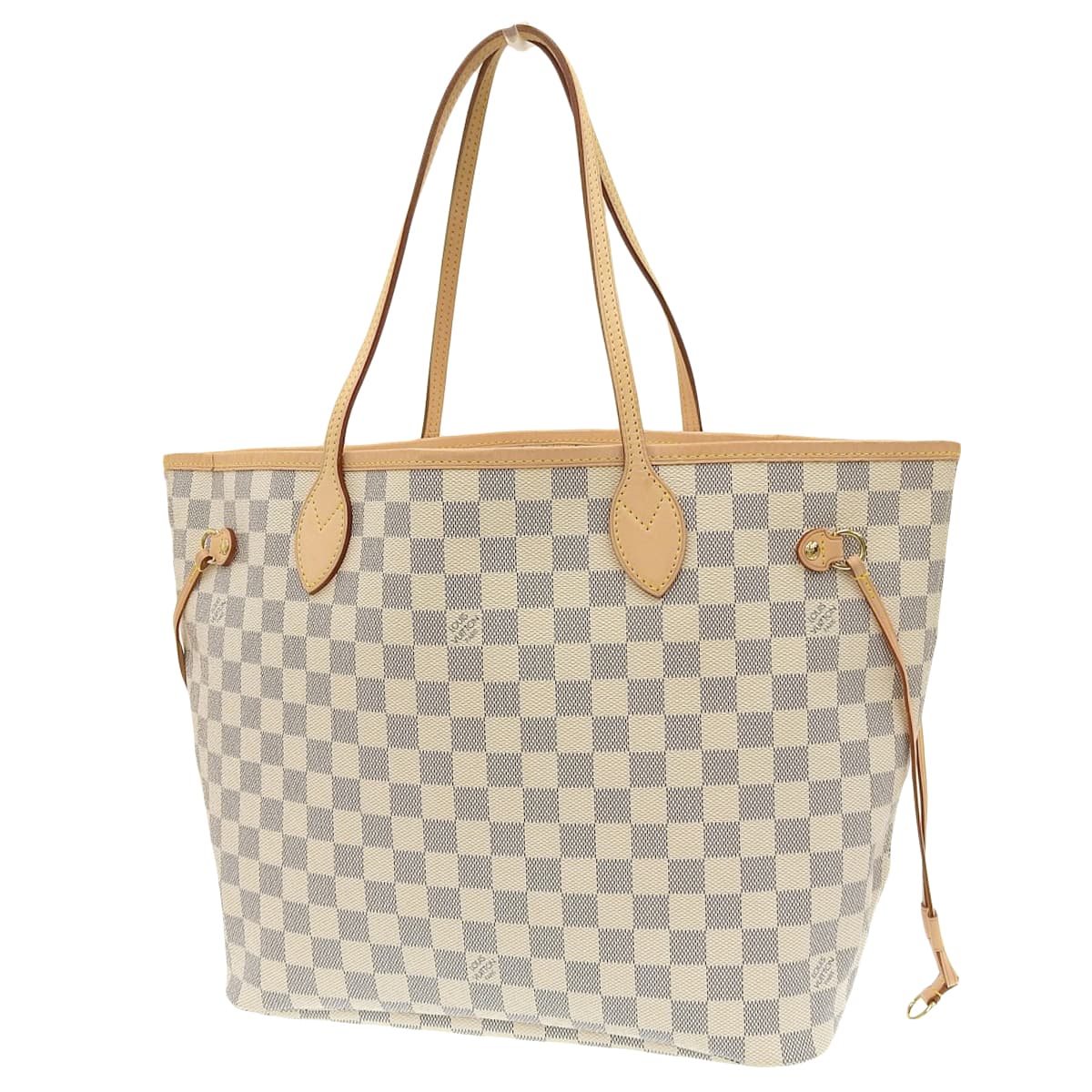 Damier Azur Neverfull MM 玫瑰米色 N40604