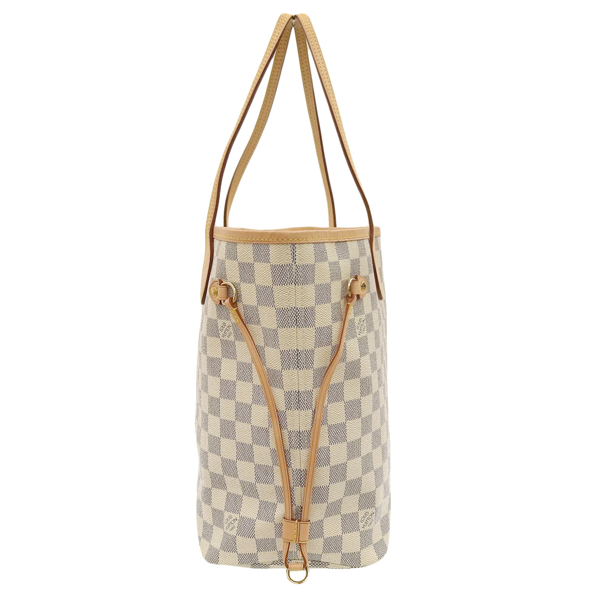 Damier Azur Neverfull MM 玫瑰米色 N40604