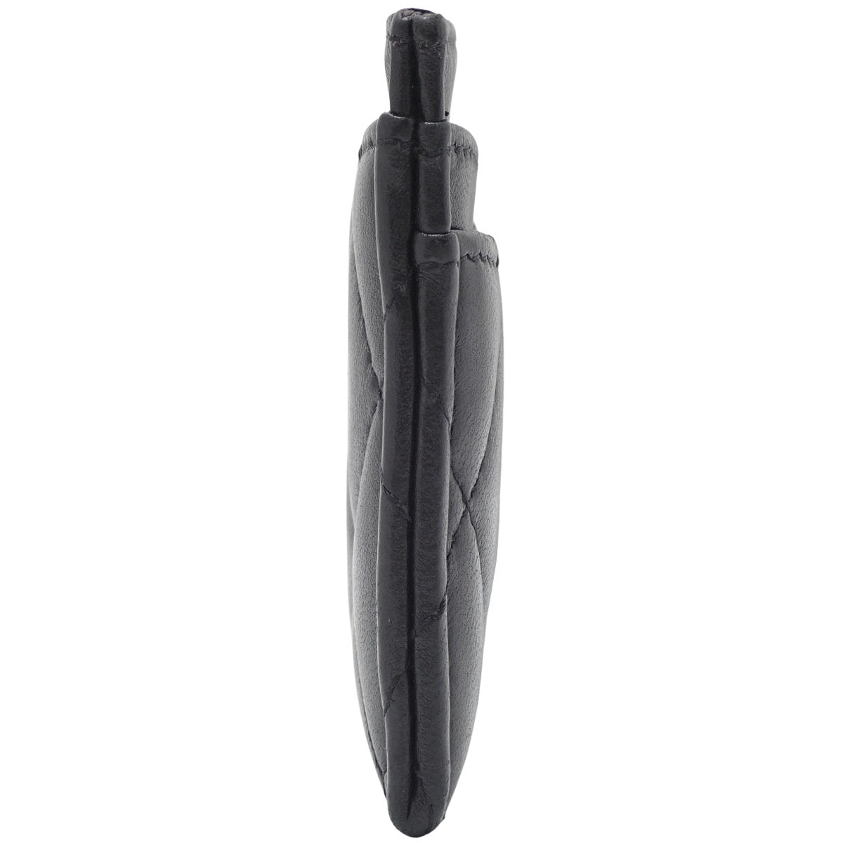Matelasse Classic Card Case, Lambskin, Black, AP0213