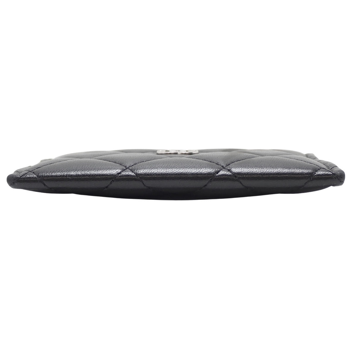 Matelasse Classic Card Case, Lambskin, Black, AP0213