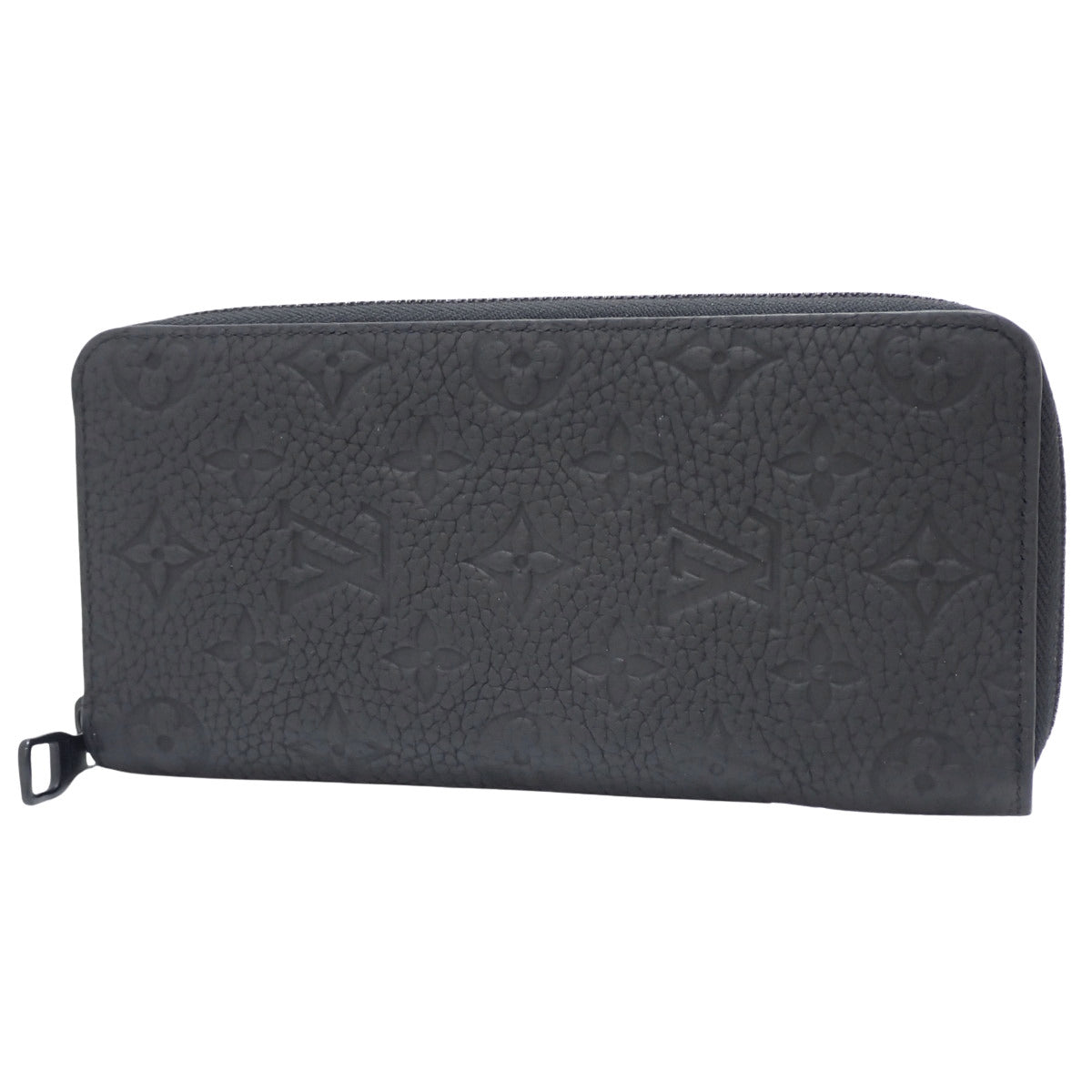 Zippy Wallet Vertical Monogram Triyon Black M69047