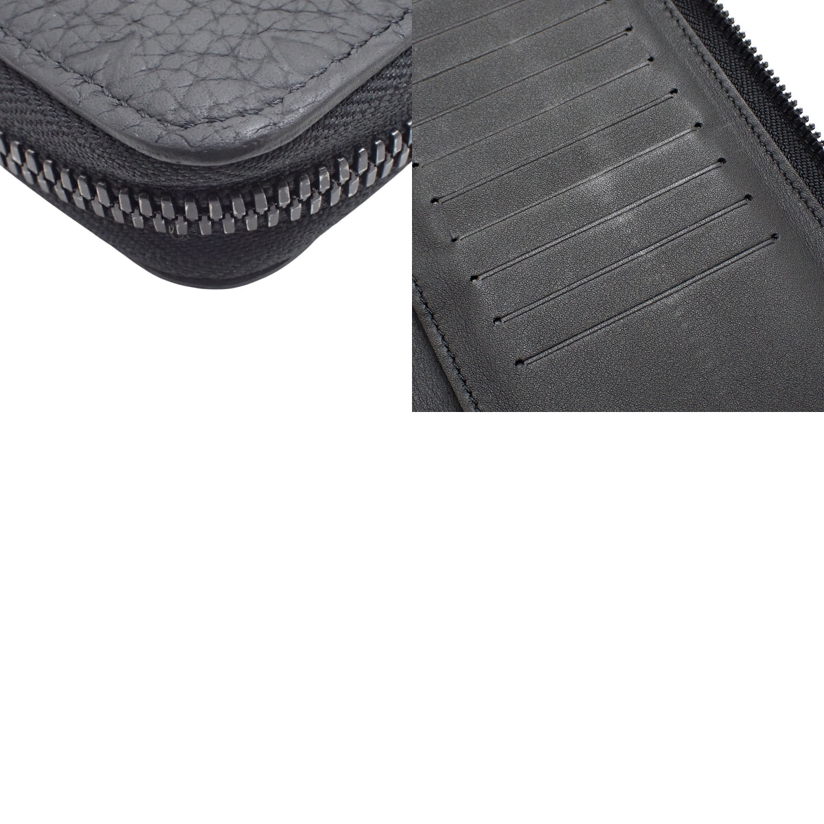 Monogram Empreinte Zippy 钱包垂直皮革黑色 M69047