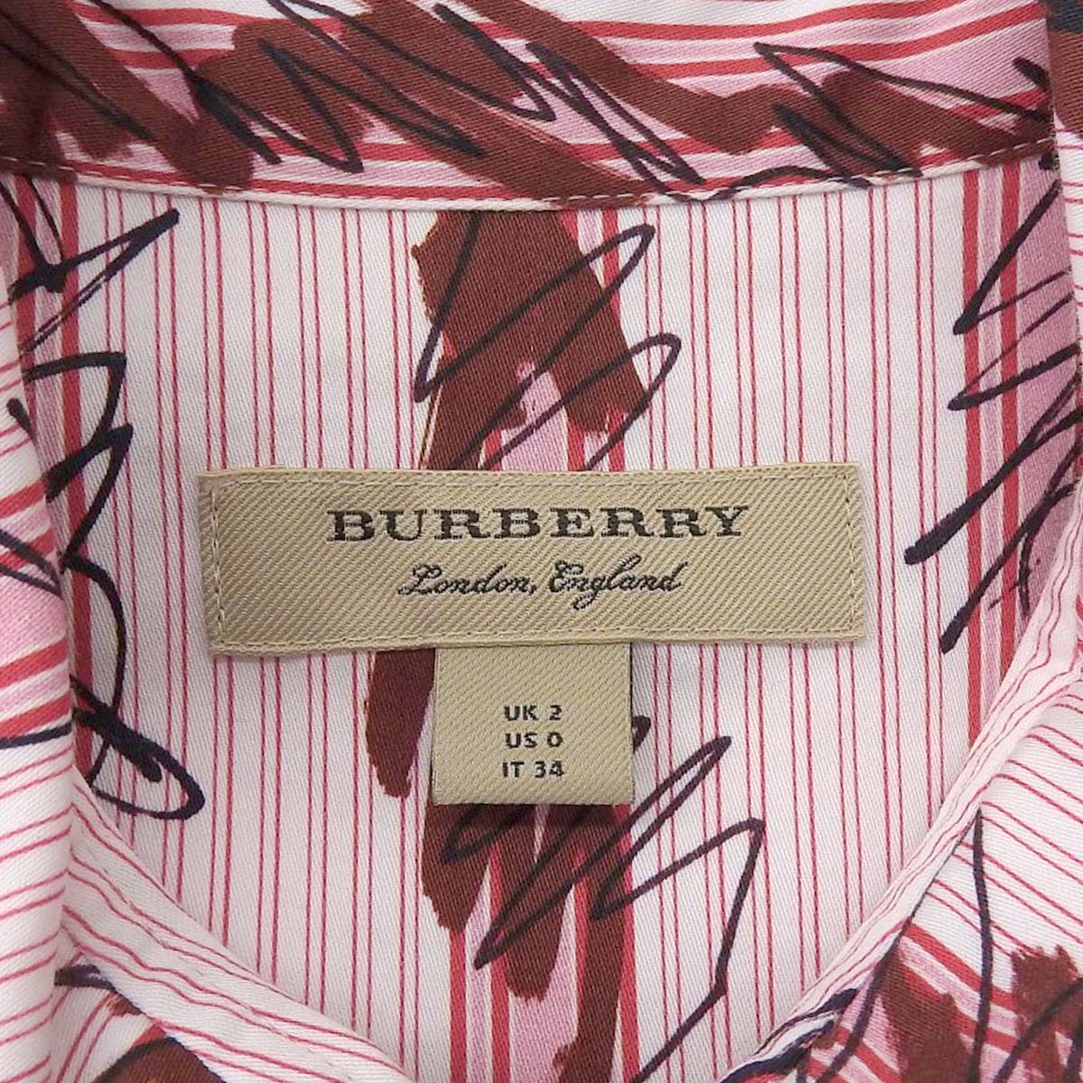 ストライプシャツ ワンピース