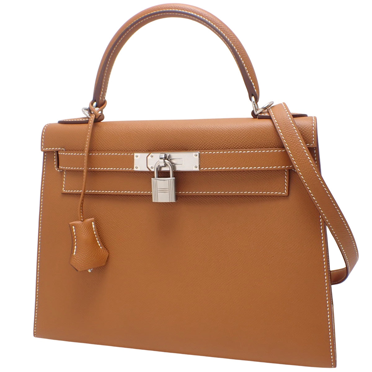 ケリー28 (外縫い) ヴォーエプソン パラジウム金具 ゴールド シルバー金具 C刻印