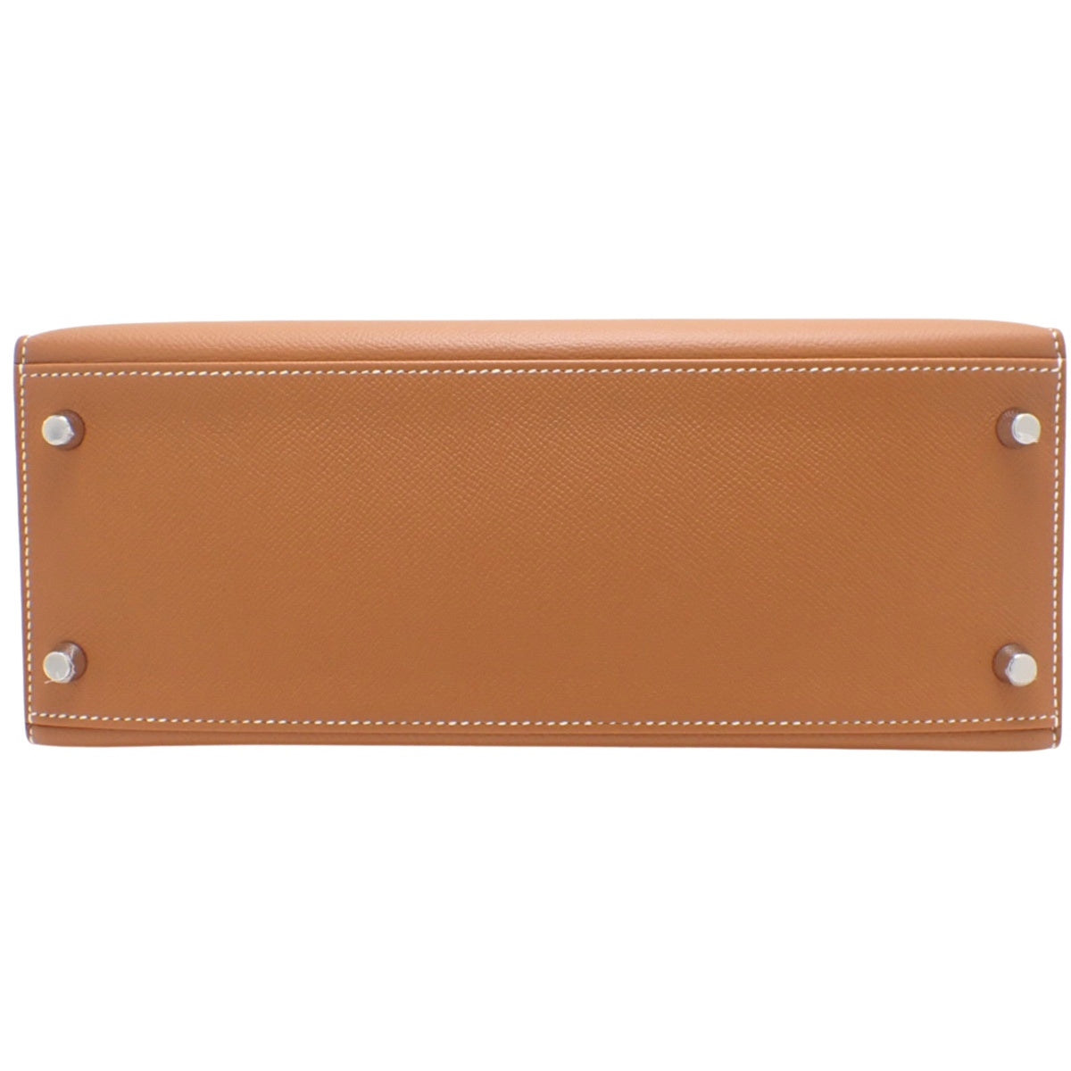 Kelly 28(外缝线)小牛皮,搭配钯金配件、金银双色配件和C字印记