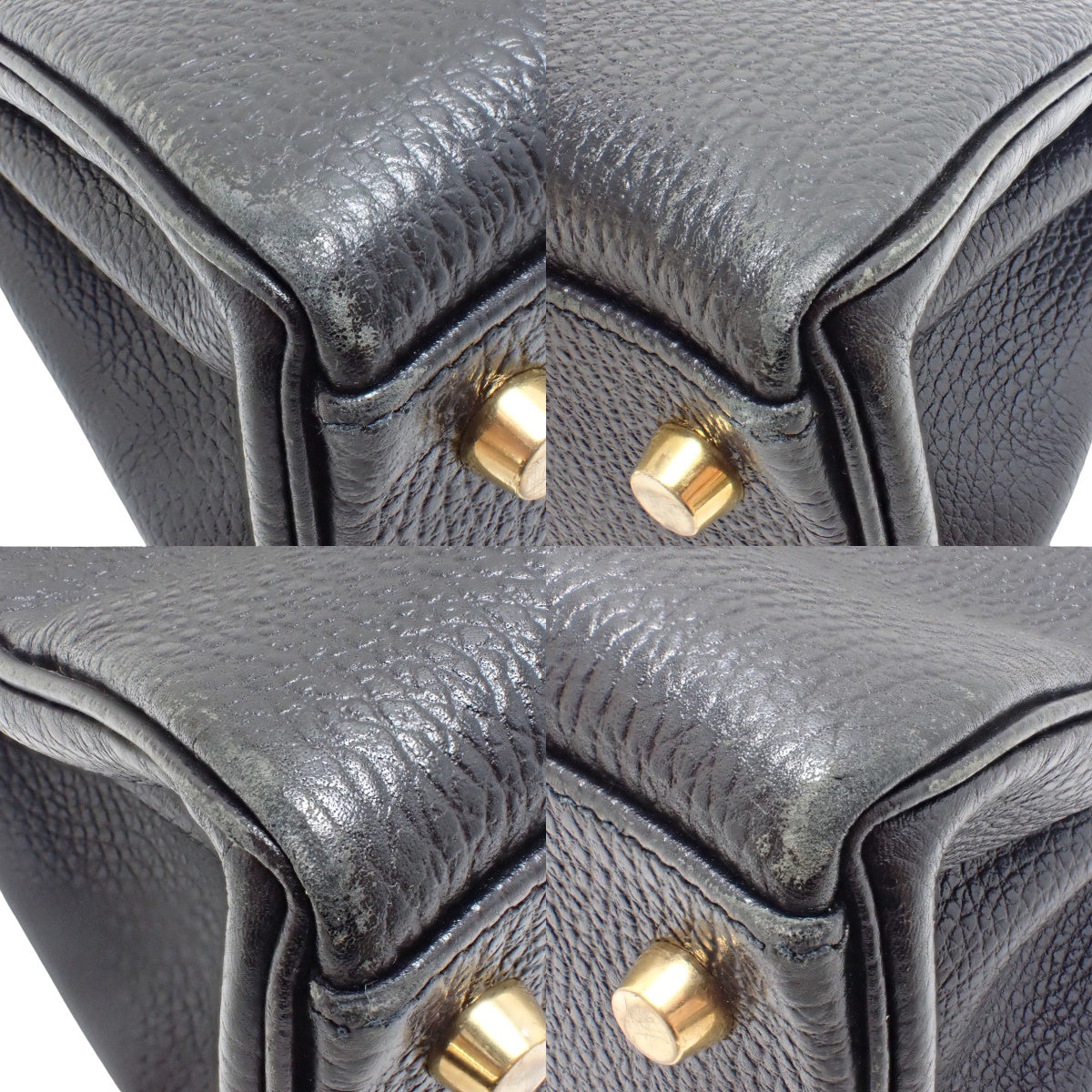 Kelly 32 (inner-stitched) Ardennes, Black, Gold Hardware, □B stamp.