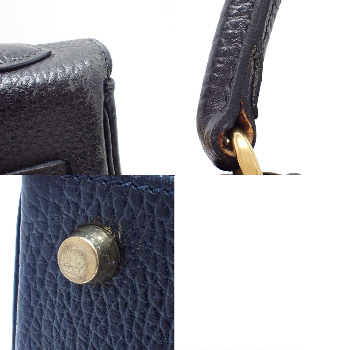 Kelly 32 (inner-stitched) Ardennes, Black, Gold Hardware, □B stamp.