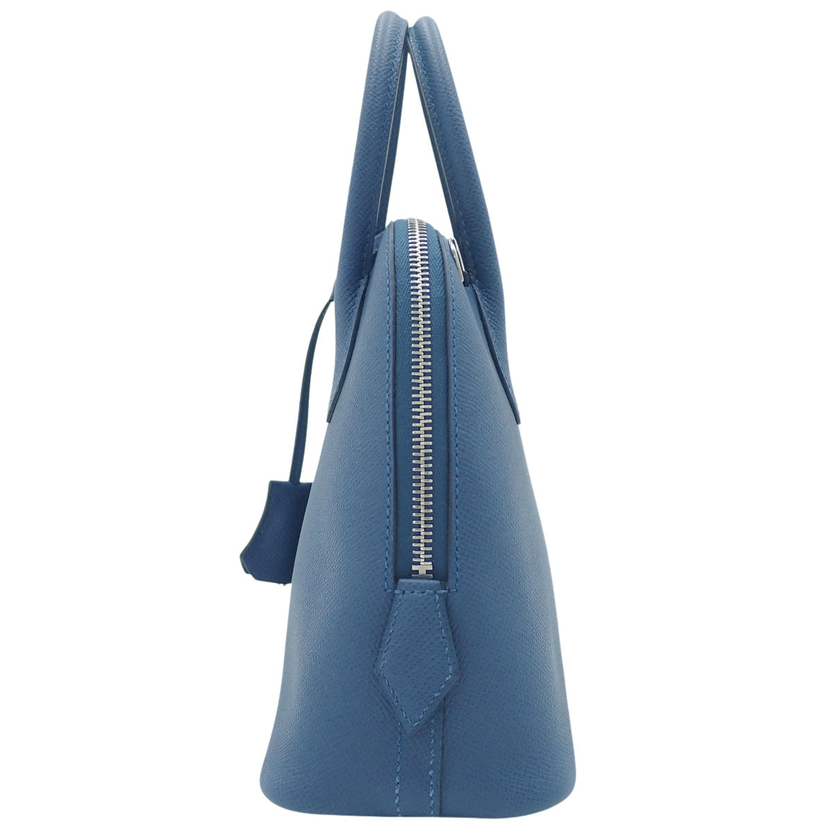 Bollide 1923 25, K-marked, Epsom calfskin, palladium hardware, Bleu Tie.