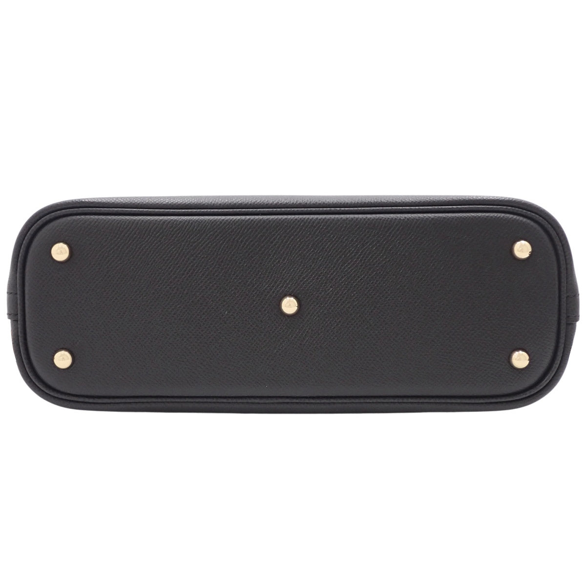 Bolide 1923 25, Voe Epsom leather, black, gold hardware, B stamp.