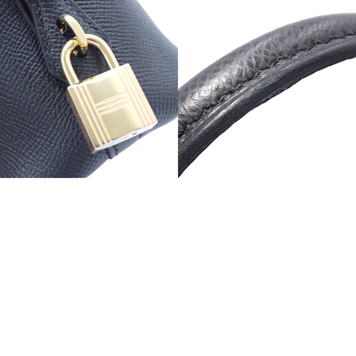 Bolide 1923 25, Voe Epsom leather, black, gold hardware, B stamp.