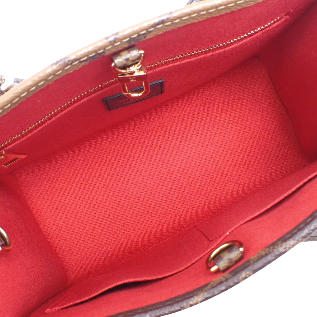 Monogram Giant Reverse On-the-Go PM 棕色驼色 M46373