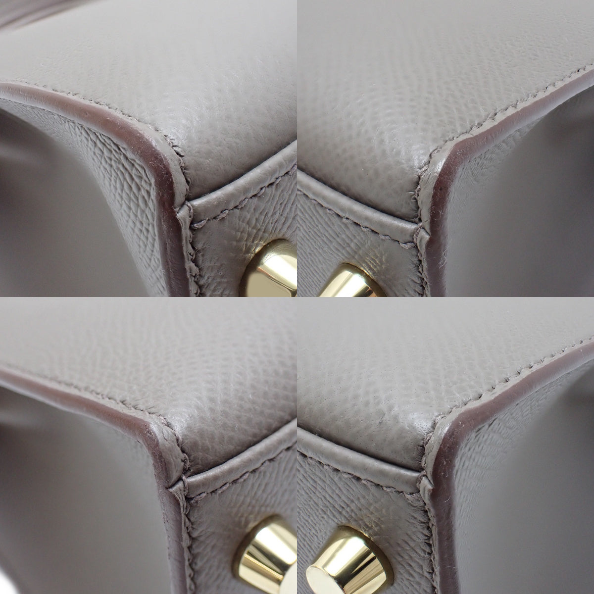 Kelly 28 (exterior stitching), Epsom calfskin, Etoupe (color), gold hardware, Z stamp.