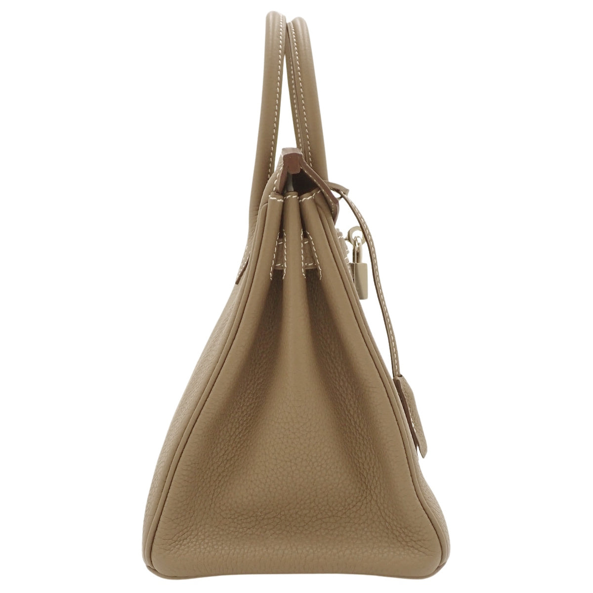 Birkin 25 Togo,钯金配件,灰褐色,银色配件,A 印记