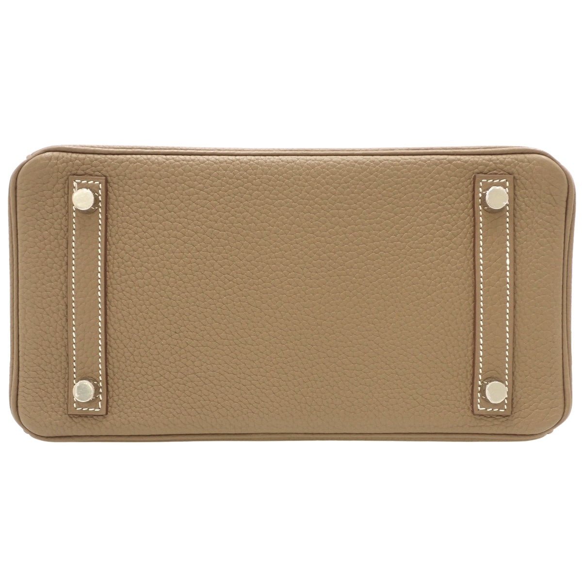 Birkin 25 Togo,钯金配件,灰褐色,银色配件,A 印记