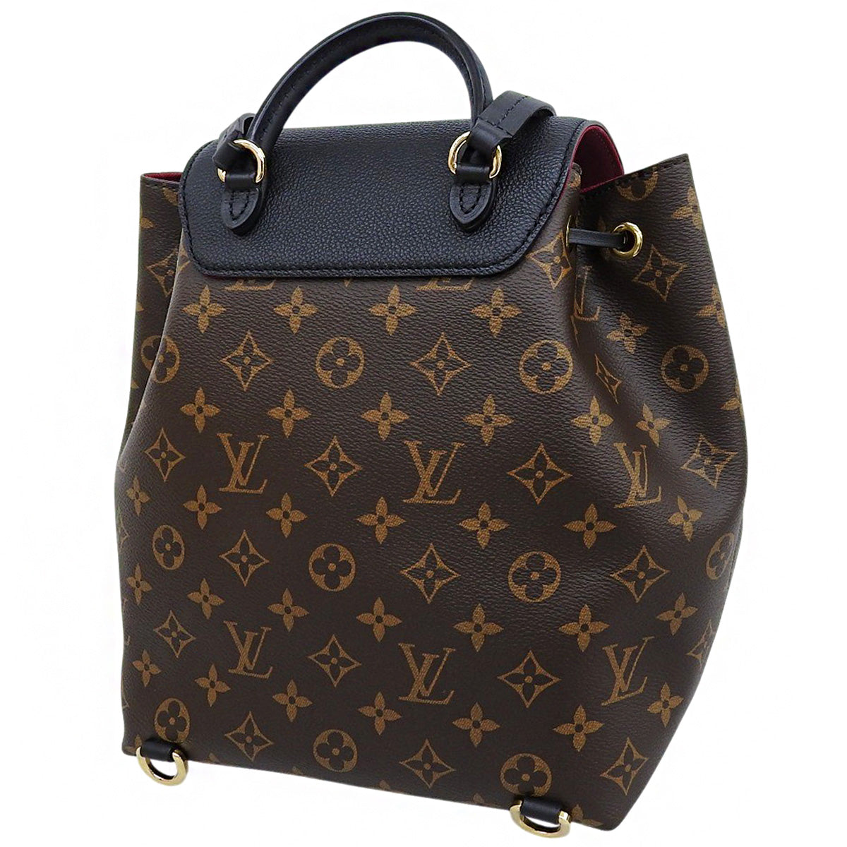 Monogram Montsouris NM PM 皮革黑色 M45515