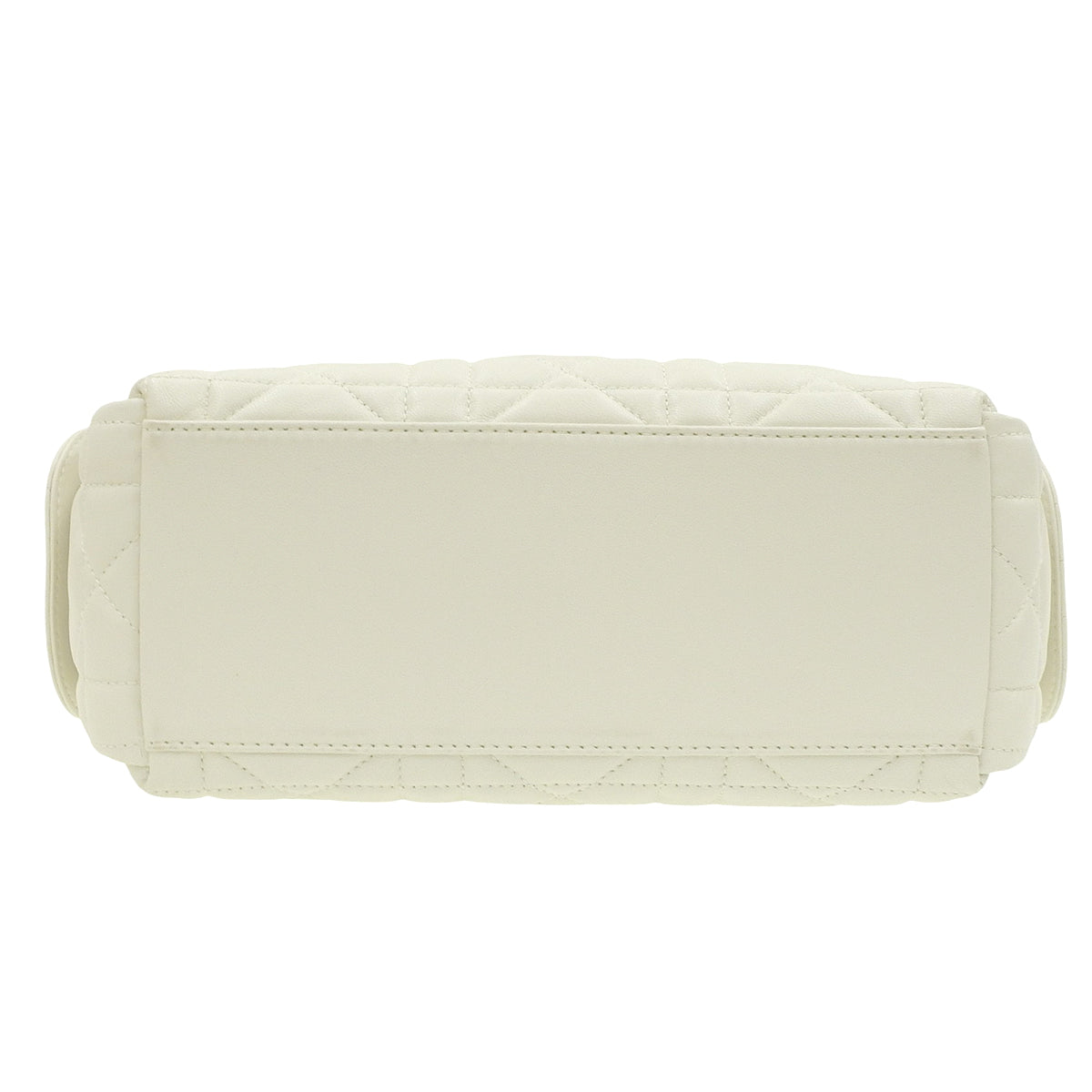 Cannage D-Dream Medium Lambskin Bag in Latte White, M6323UUVB_M030, 2-Way