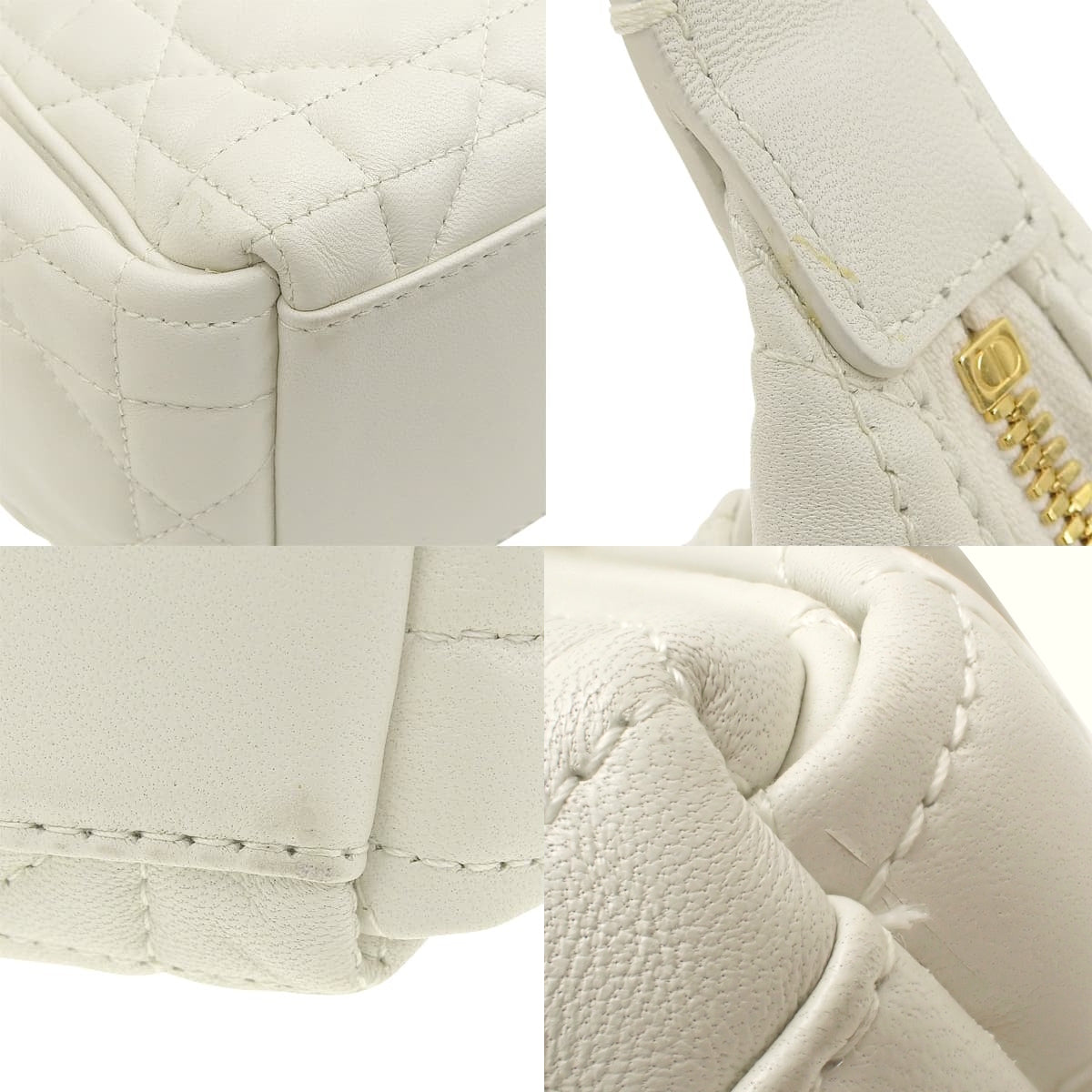 カナージュ D-Dream バッグ ミディアム ラムスキン ラテホワイト M6323UUVB_M030 2WAY