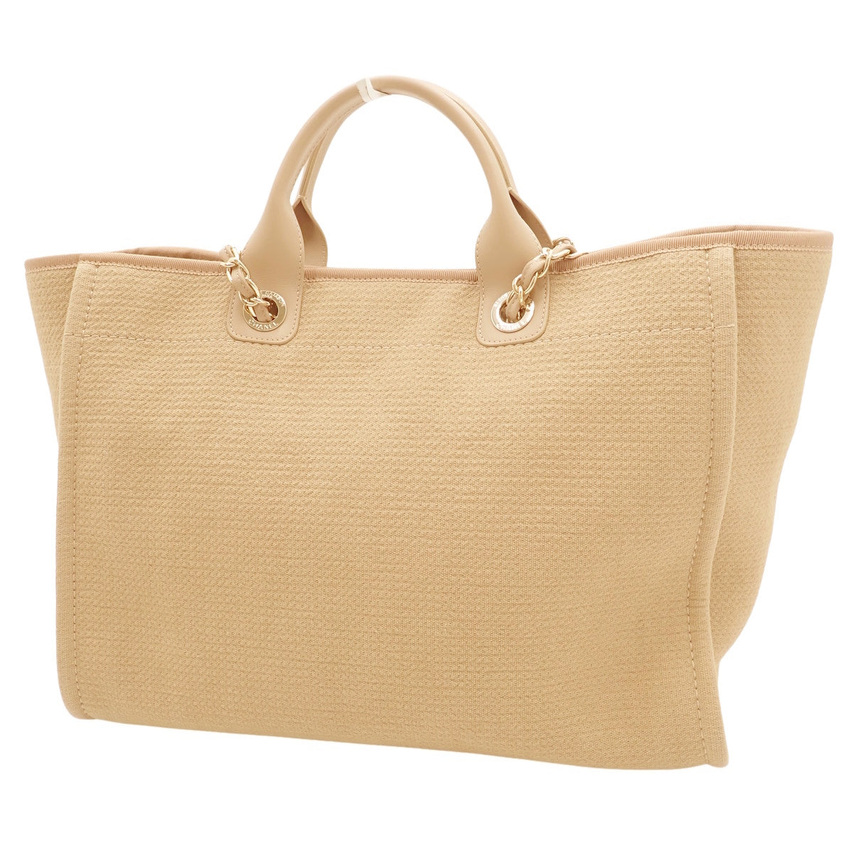 多维尔手提包GM 帆布 米色 A66941